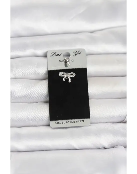 316L Cerrahi Çelik Fiyonk Model Göbek Piercing