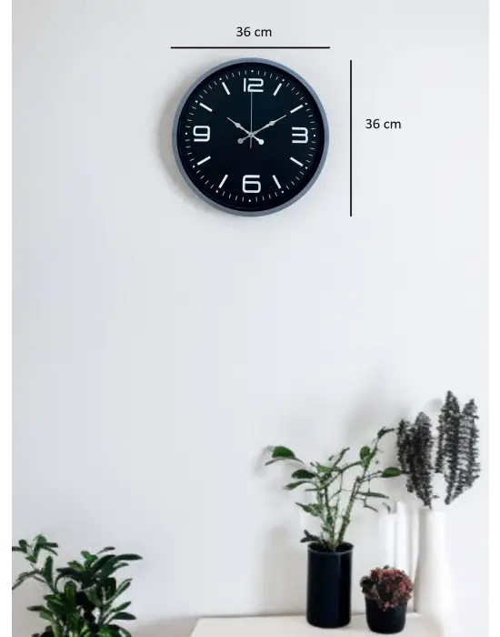 36 Cm Modern Dekoratif Duvar Saati