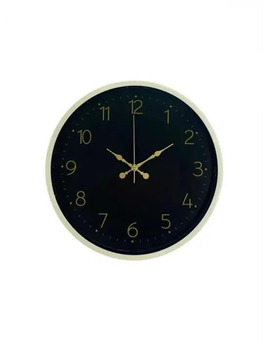 36 Cm Standart Krem Duvar Saati