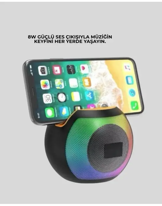 360° Stereo Surround Sesli Taşınabilir Hoparlör