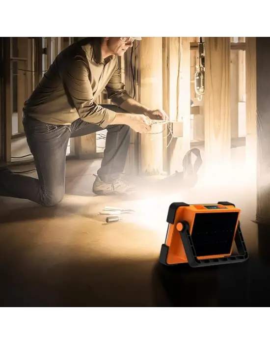 3600mAh Pil 4 Seviyeli Şarjlı Standlı LED