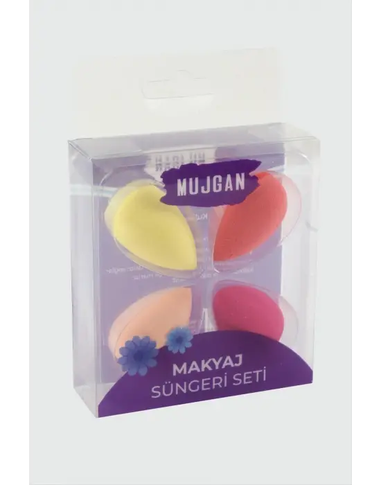4 Adet Yumurta Minik Makyaj Süngeri