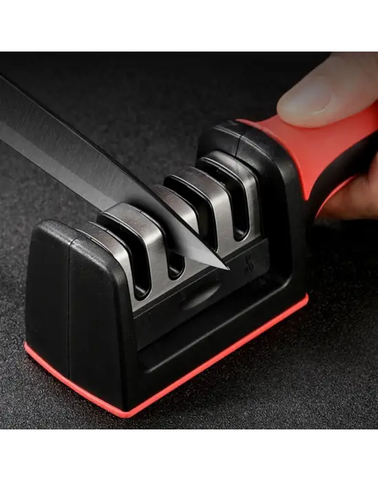 4 Aşamaları Kaymaz Taban Hızlı Bıçak Makas Bileme Aracı