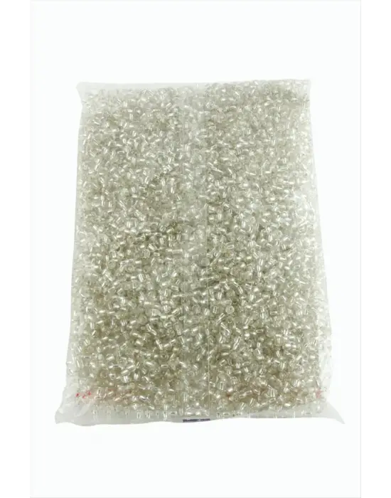 4 mm Şeffaf Kum Boncuk 500 Gram