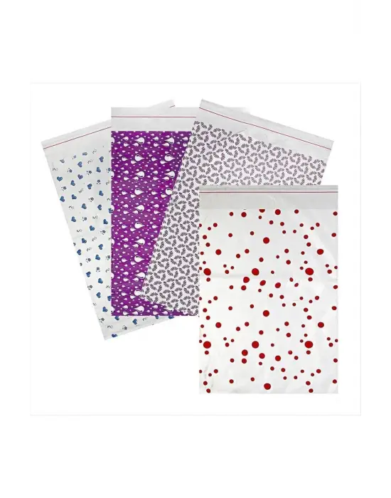 40*60 Metalize Hediye Poşet Paketi 100lü