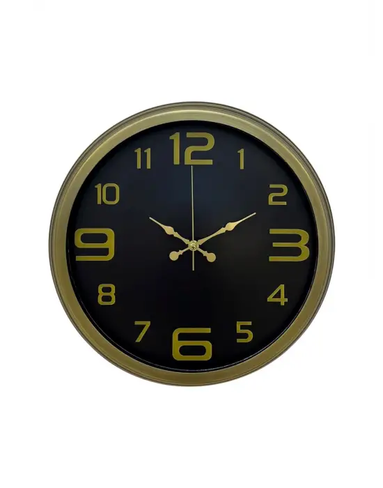 40 Cm Metal Eskitme Vintage Duvar Saati