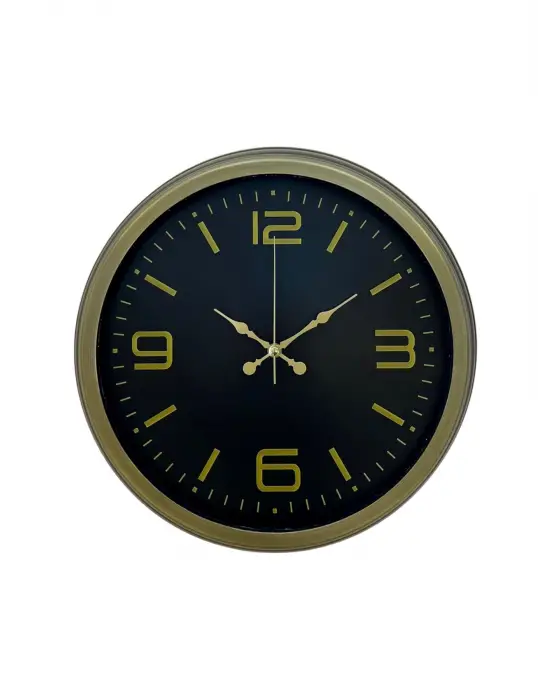 40 Cm Metal Eskitme Vintage Duvar Saati