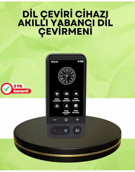 4.0 İnç Dokunmatik Ekranlı Akıllı Çeviri Cihazı