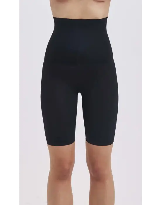 4007 Poliyamid Lazer Kesim Göbek Toparlayıcı Short