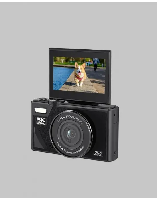 5k Ultra Hd Kamera Gülümseme Algılama Otofokus 18x Optik Zoom
