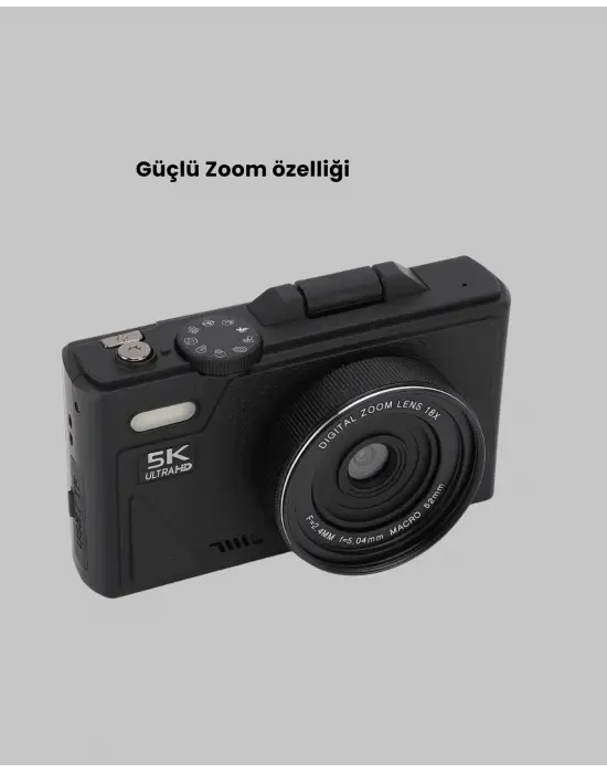 5k Ultra Hd Kamera Gülümseme Algılama Otofokus 18x Optik Zoom