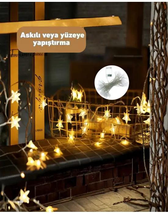 5m Yıldız Led