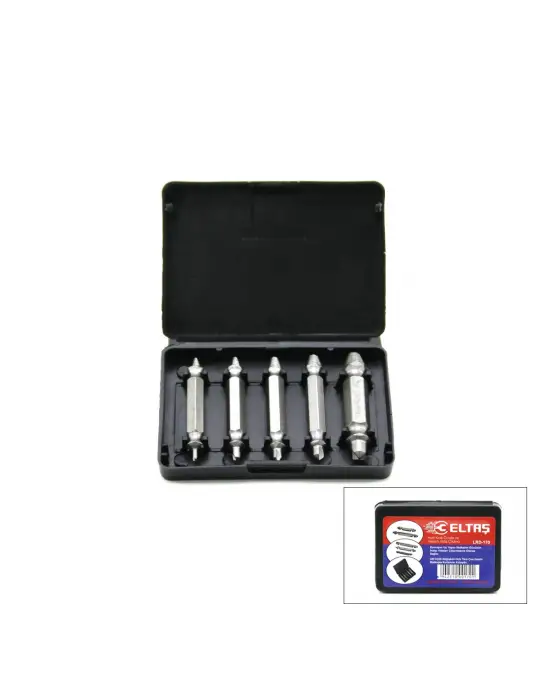 5pcs Klavuz Uç Speed Out Hasarlı Vida Çıkarıcı