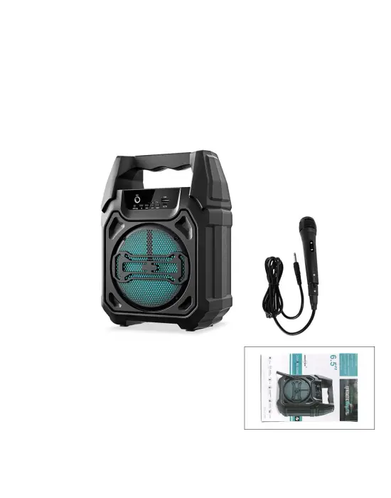 6.5 Inc Bluetooth Wireless Mikrofonlu Hoparlör - Speaker Usb Sarjlı Aux - Tf - Usb Ps-1283
