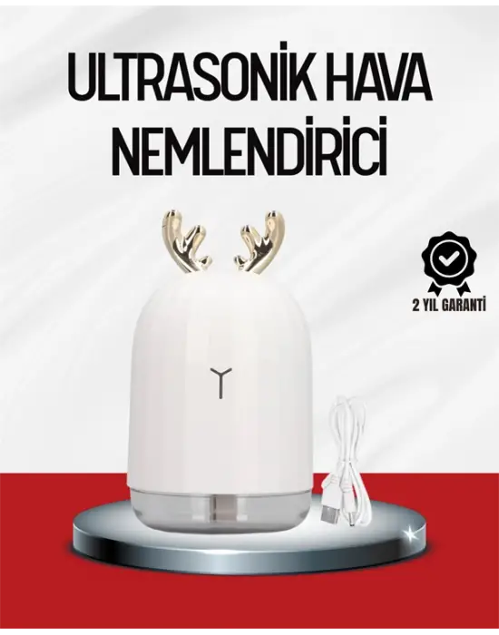 El Tipi Usb Mini Soğuk Mist Nemlendirici 220 ml Tank