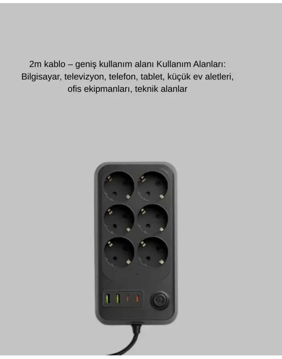 6lı Priz