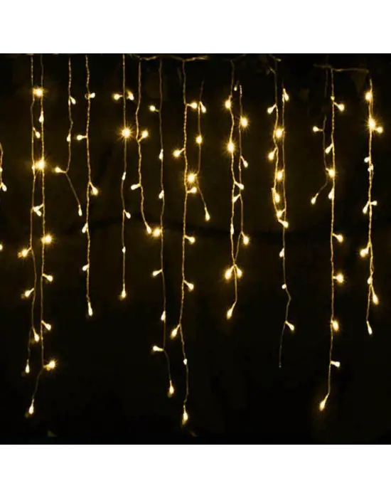 8 Fonksiyonlu 16 Saçaklı Perde Led 3 x 1 (Günışığı)