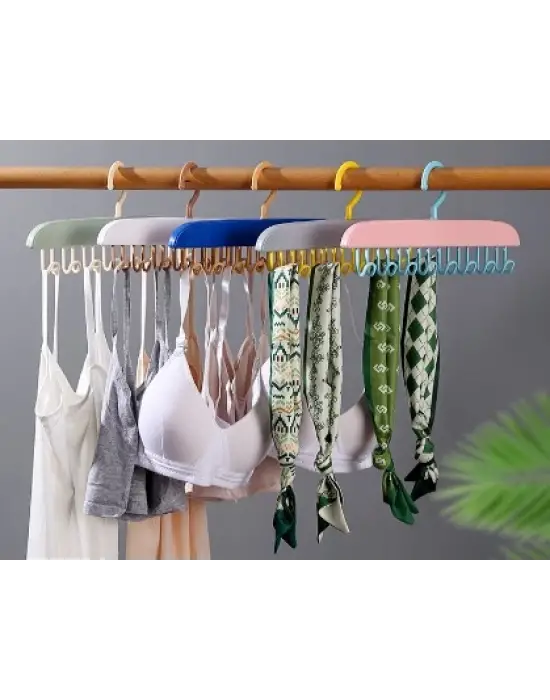 8 Kancalı Çok Amaçlı Yapışkanlı Askı