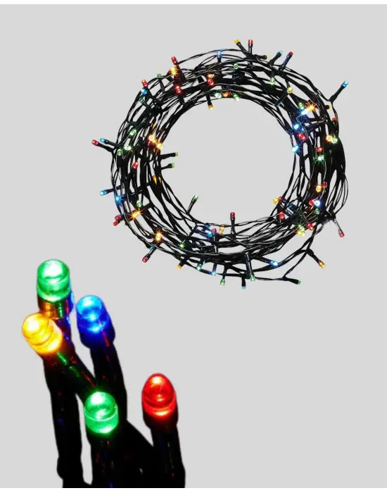 8 Modlu Zaman Ayarlı Led Perde Işık – Bahçe Ve Balkon Dekorasyonu