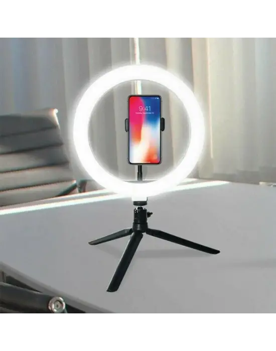 8inç 20cm Youtube Instagram Tiktok Selfie  Stüdyo Video Fotoğraf Ring Light  Tripod Led Halk