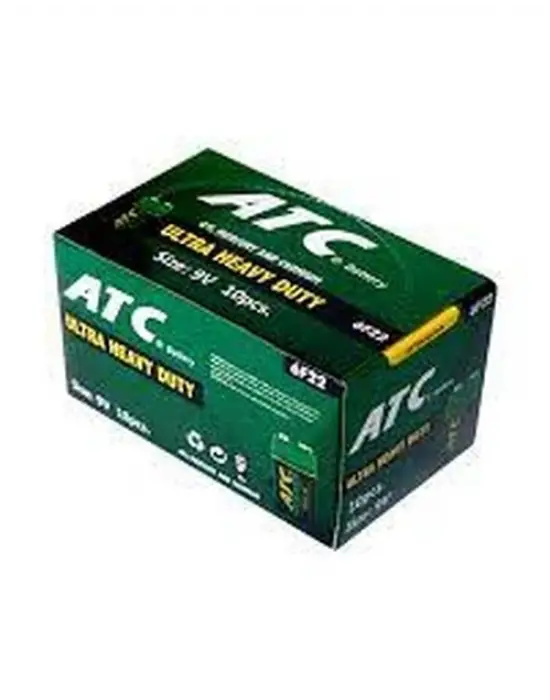 9volt Pil 10 Parça