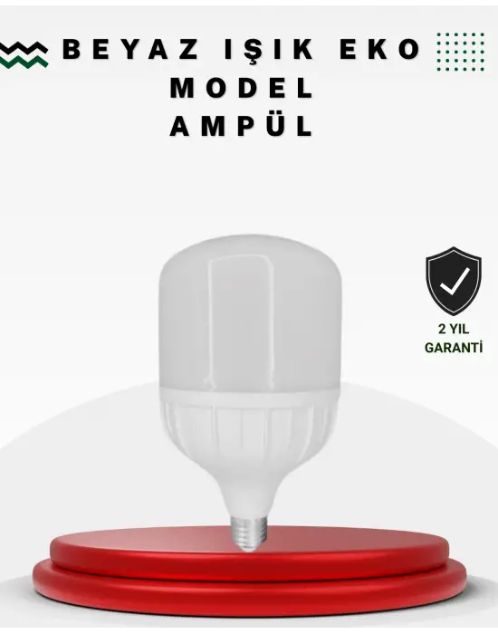 Acil Durumlara Uygun Şarjlı Torch Led Ampul 30 Watt