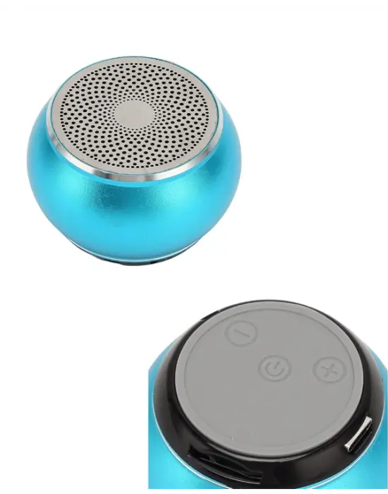 Alüminyum Gövdeli Mini Bluetooth Hoparlör – Dayanıklı Ve Şık Tasarım