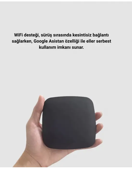 Android Auto Kablosuz Adaptör Bluetooth 5.0 Ve 5.8ghz Wifi Destekli