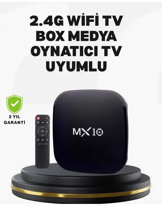 Android Tabanlı Akıllı Medya Oynatıcı – 4 Çekirdekli İşlemci, Ekran Yansıtmalı