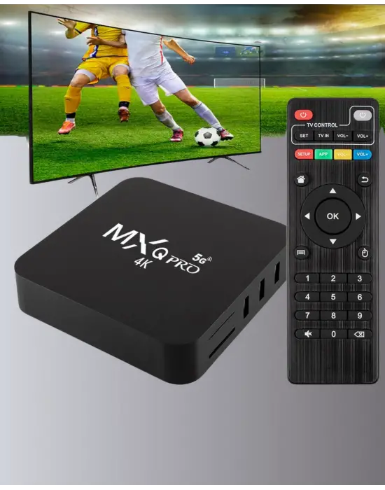 Android Tv Box 4k – 2gb Ram 16gb Rom, Kablosuz Wi-fi Medya Oynatıcı