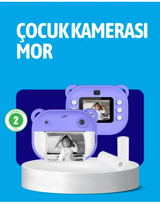 Anında Baskı Özellikli Çocuk Kamerası