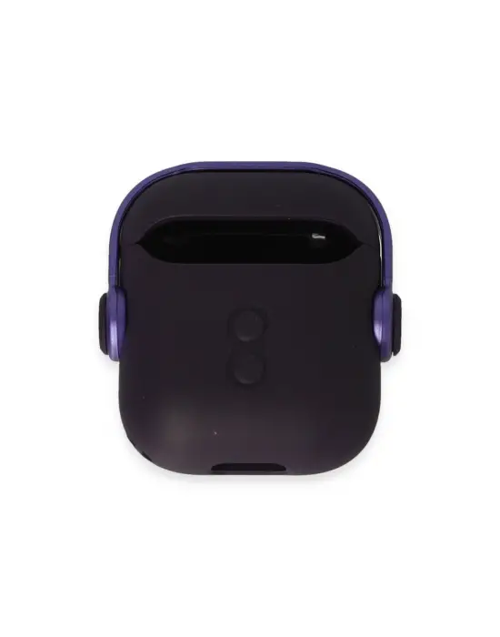 Apple Airpods 2 (2.nesil) Cool Kılıf - Derin Mor