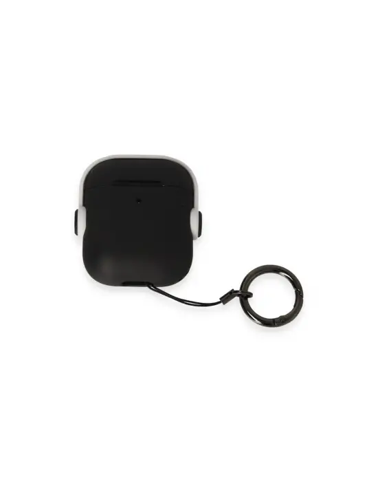 Apple Airpods 2 (2.nesil) Cool Kılıf - Siyah-beyaz