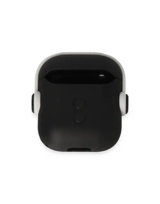 Apple Airpods 2 (2.nesil) Cool Kılıf - Siyah-beyaz