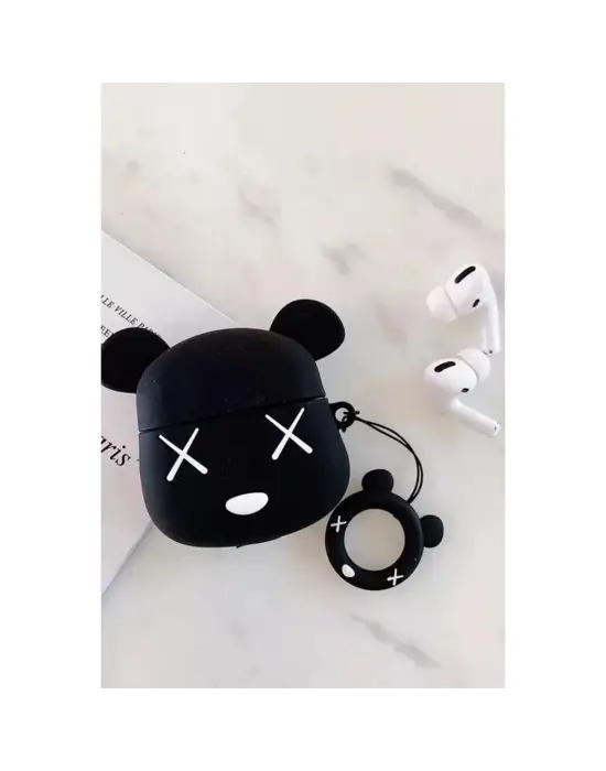 Apple Airpods 3 (3.nesil) Karakter Silikon - Desen 6