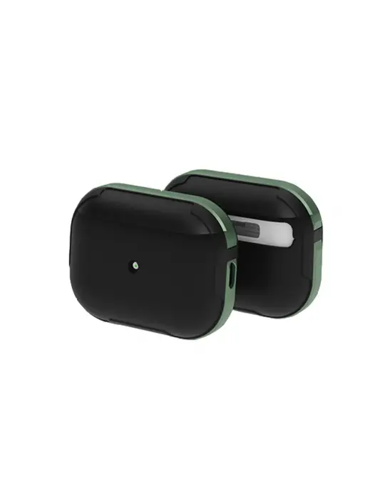 Apple Airpods Pro 2 (2.nesil) Mo-a8 Armor Kılıf - Koyu Yeşil