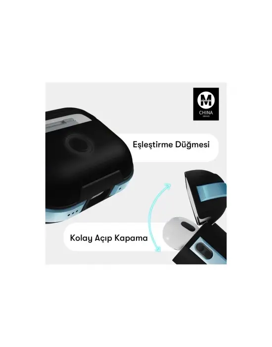 Apple Airpods Pro 2 (2.nesil) Mo-a8 Armor Kılıf - Lacivert