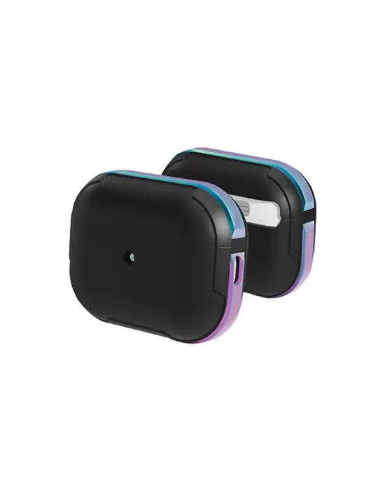 Apple Airpods Pro 2 (2.nesil) Mo-a8 Armor Kılıf - Rainbow