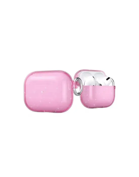 Apple Airpods Pro 2 (2.nesil) Shell Kılıf - Pembe