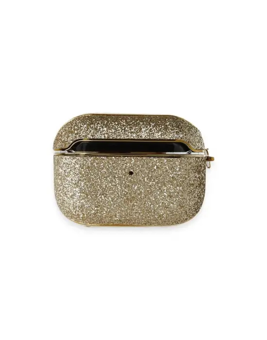 Apple Airpods Pro 2 (2.nesil) Spell Simli Kılıf - Gold