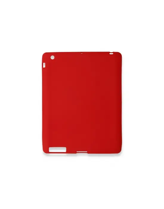 Apple İpad 4 9.7 Kılıf Evo Tablet Silikon - Kırmızı