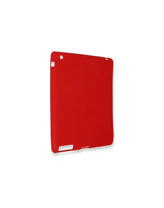 Apple İpad 4 9.7 Kılıf Evo Tablet Silikon - Kırmızı