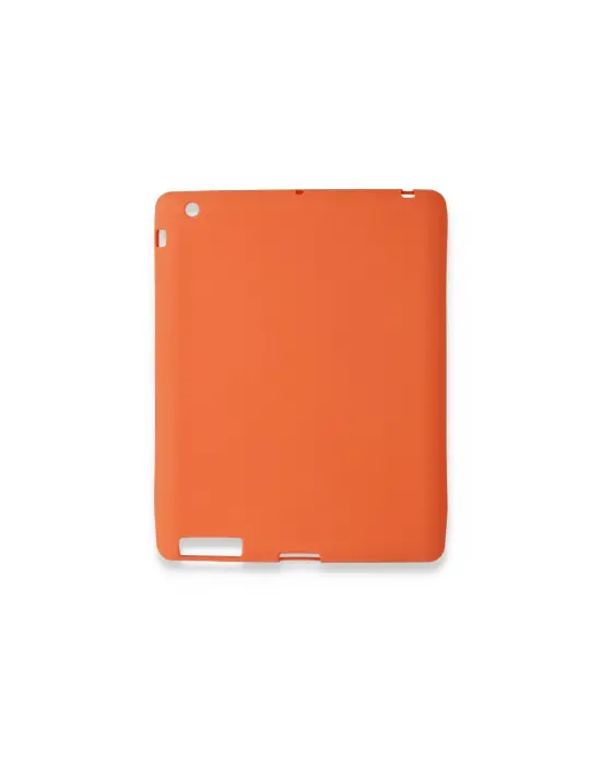 Apple İpad 4 9.7 Kılıf Evo Tablet Silikon - Turuncu