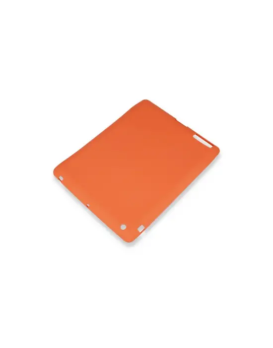 Apple İpad 4 9.7 Kılıf Evo Tablet Silikon - Turuncu