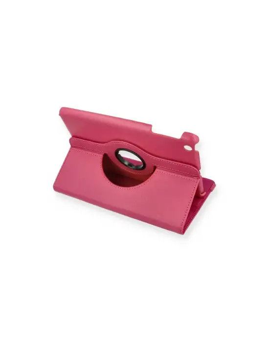 Apple İpad Mini 1 Kılıf 360 Tablet Deri Kılıf - Pembe