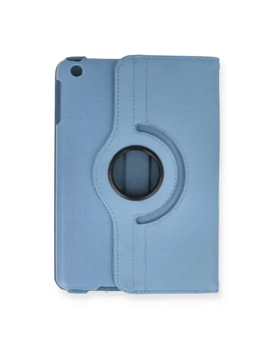 Apple İpad Mini 1 Kılıf 360 Tablet Deri Kılıf - Turkuaz