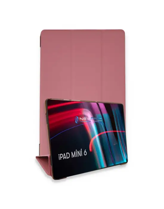 Apple İpad Mini 6 Kılıf Tablet Smart Kılıf - Pembe