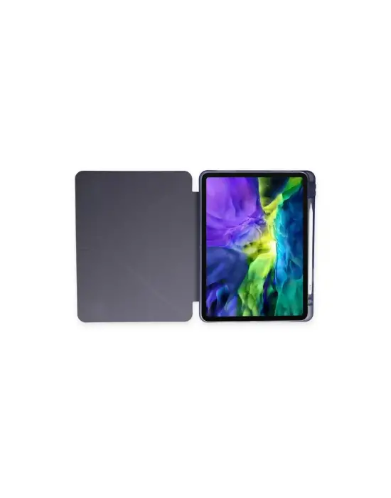 Apple İpad Pro 11 (2018) Kılıf Kalemlikli Mars Tablet Kılıfı - Lavender