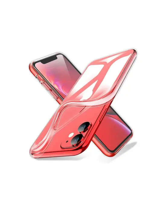 Apple İphone 11 Kılıf Lüx Şeffaf Silikon