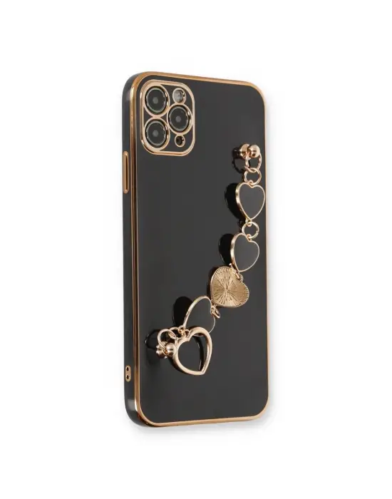 Apple İphone 11 Pro Max Kılıf Esila Silikon - Siyah